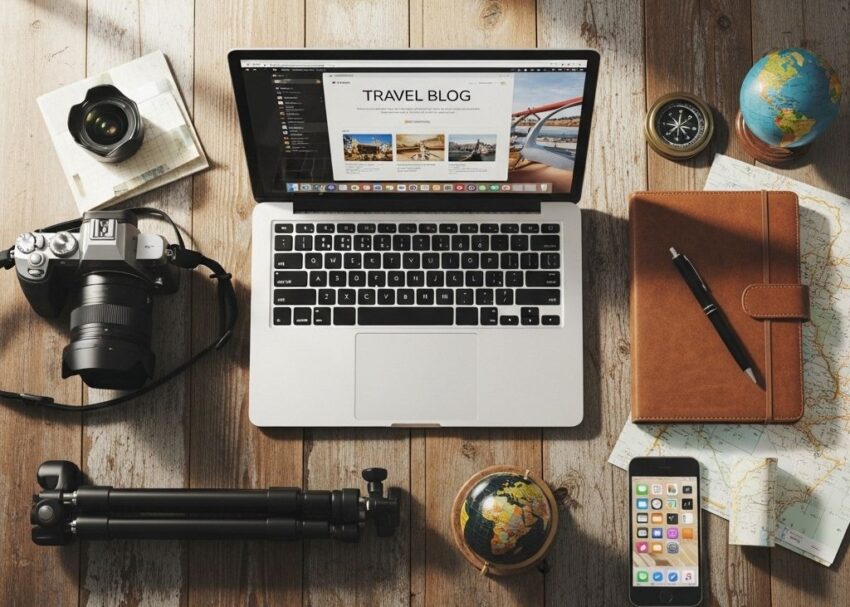 effortless travel blogging tools
