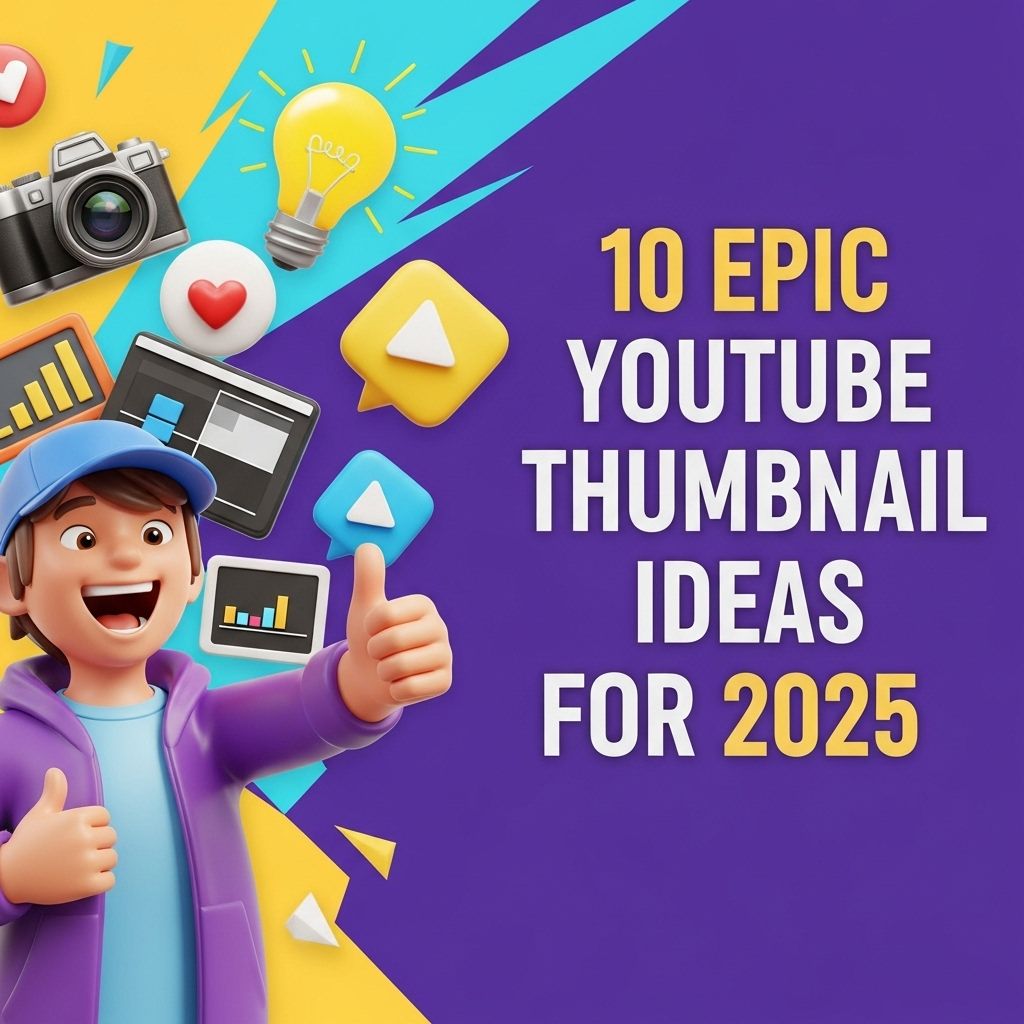 epic youtube thumbnail ideas 2025