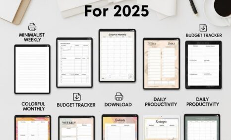 essential printable planners 2025