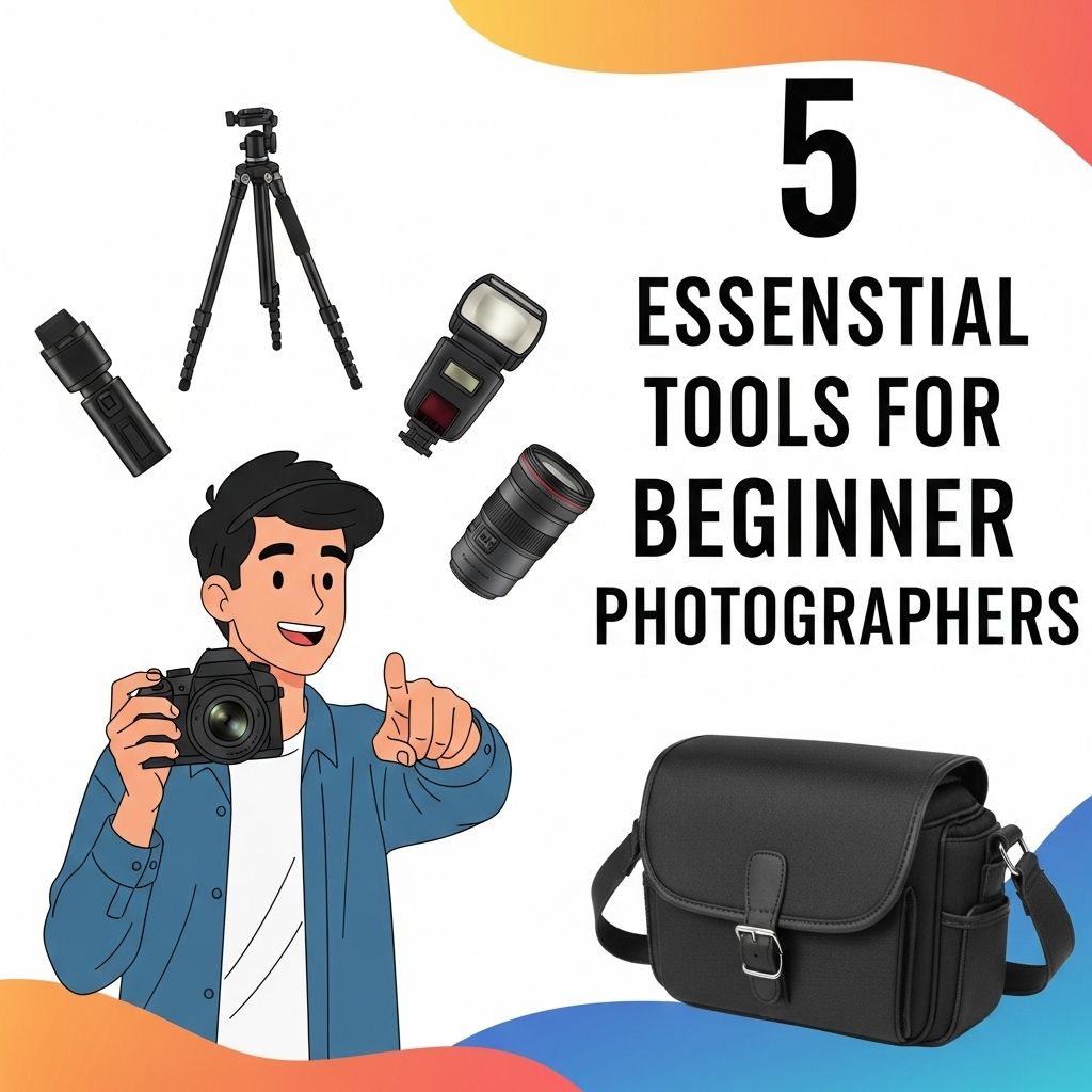5 Essential Tools Every Beginner Photographer Needs essential tools beginner photographers