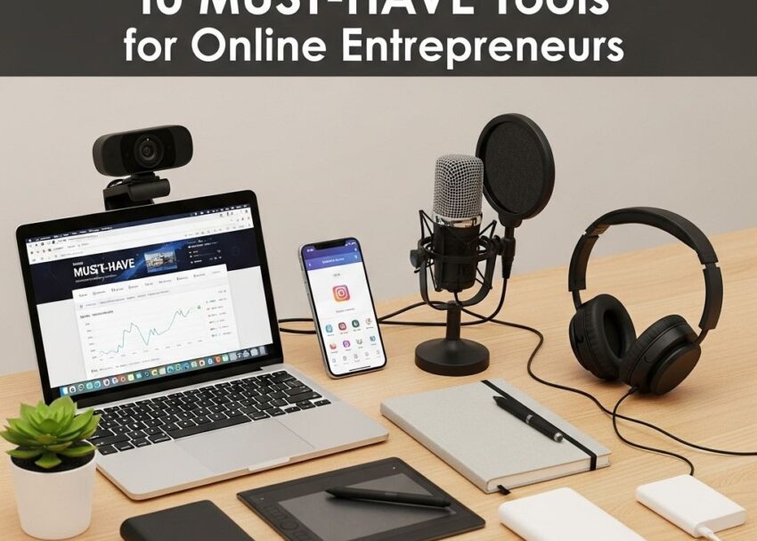 10 Essential Tools Every Online Entrepreneur Needs essential tools online entrepreneurs