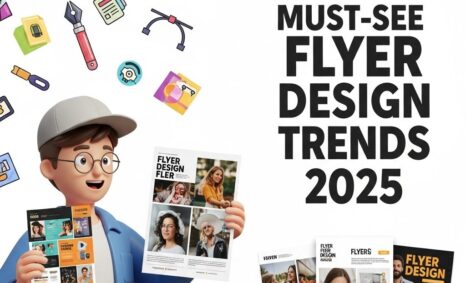 flyer design trends 2025