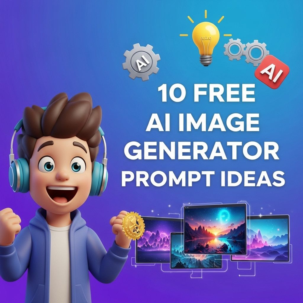 10 Creative Prompts for Free AI Image Generators free ai image prompts