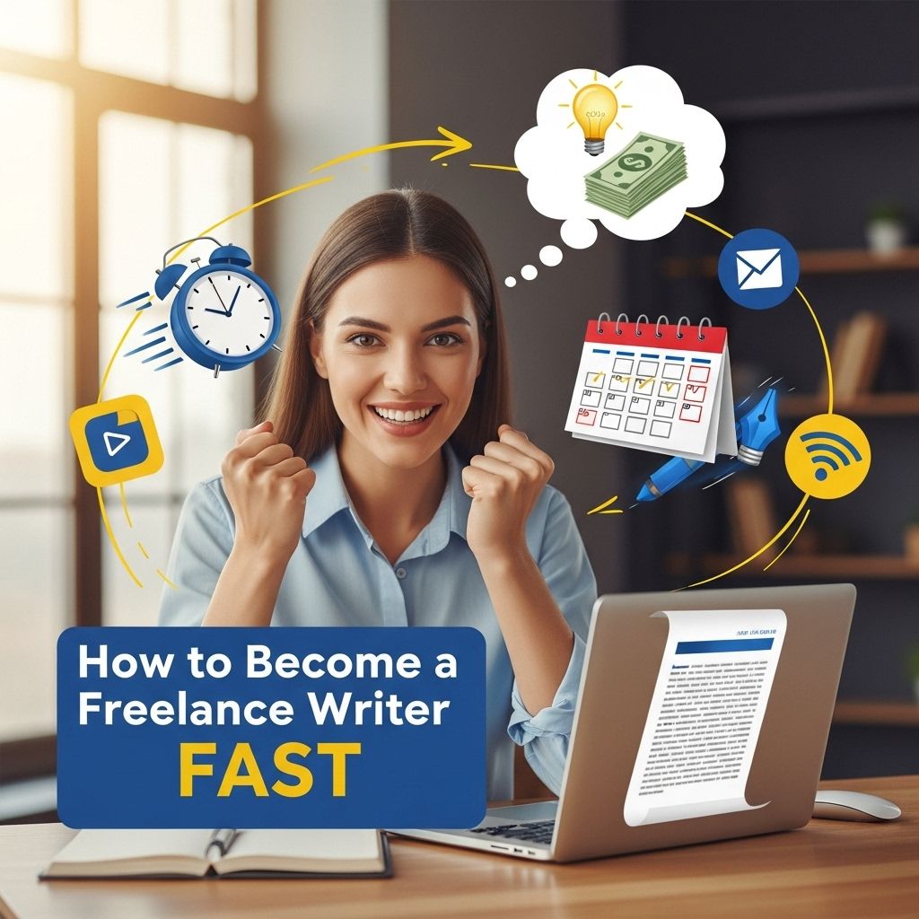 Quick Guide to Becoming a Freelance Writer freelance writer fast