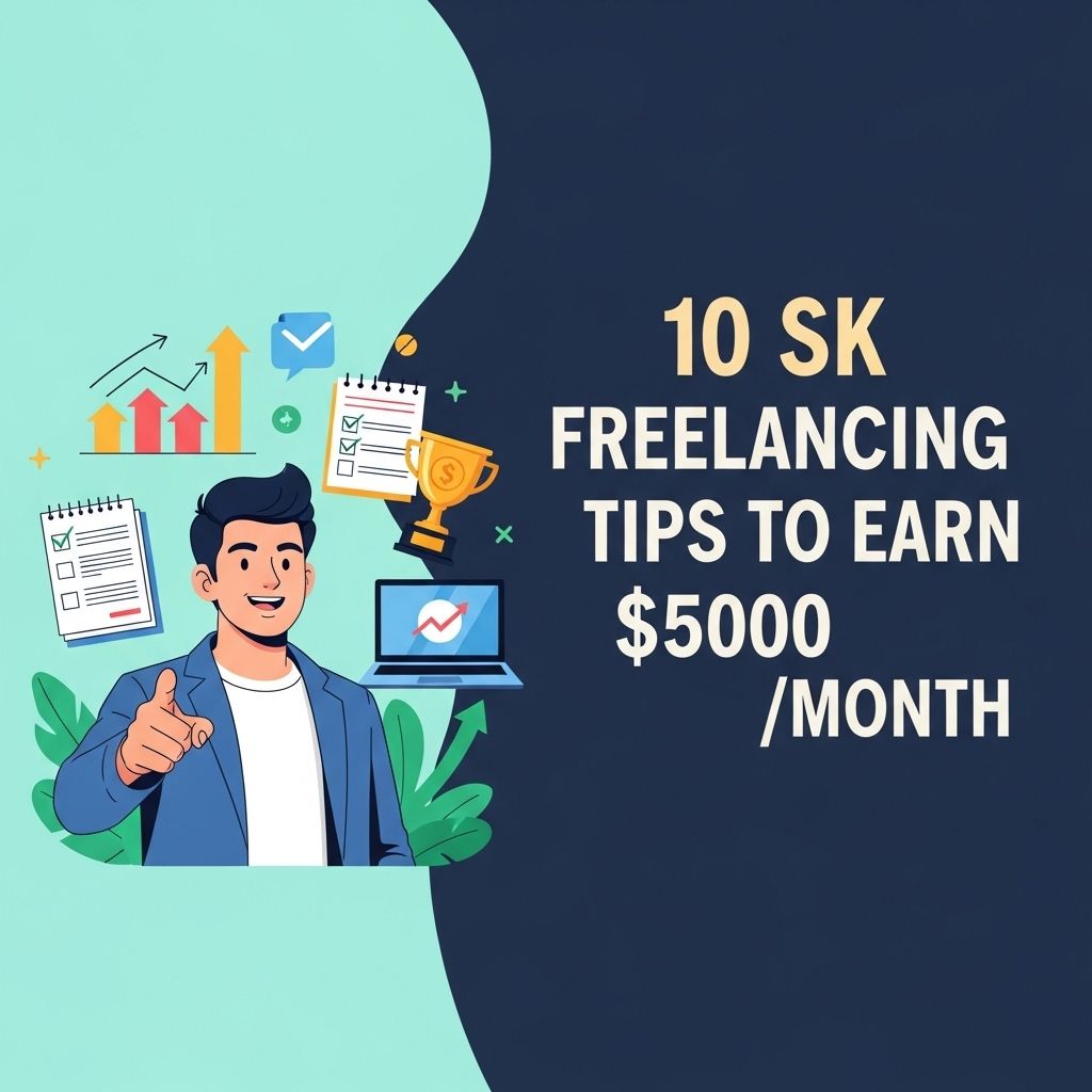 10 Essential Freelancing Tips to Earn $5,000 Monthly freelancing tips 5000 month