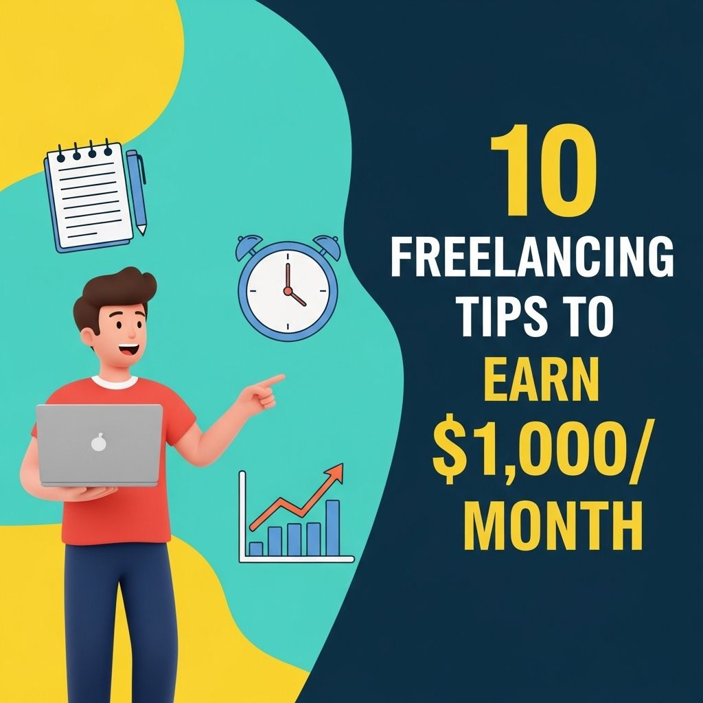 10 Freelancing Tips to Earn $1,000 a Month freelancing tips earn 1000