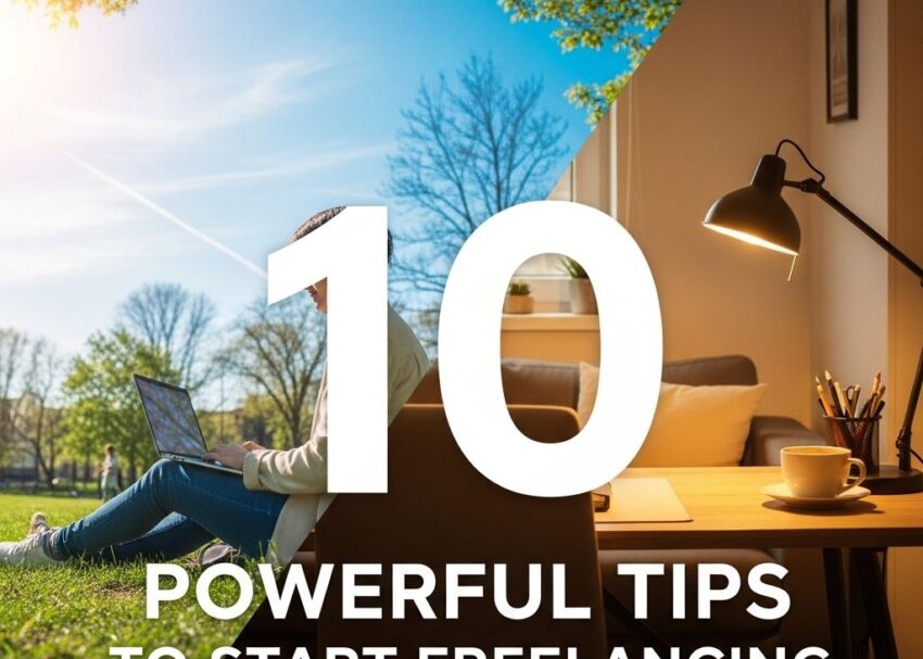 10 Powerful Tips to Kickstart Your Freelancing Career freelancing tips kickstart