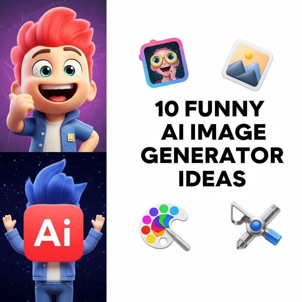 10 Hilarious Ideas for AI Image Generation funny ai image ideas
