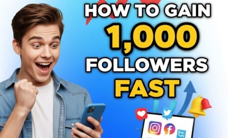 gain 1000 followers fast