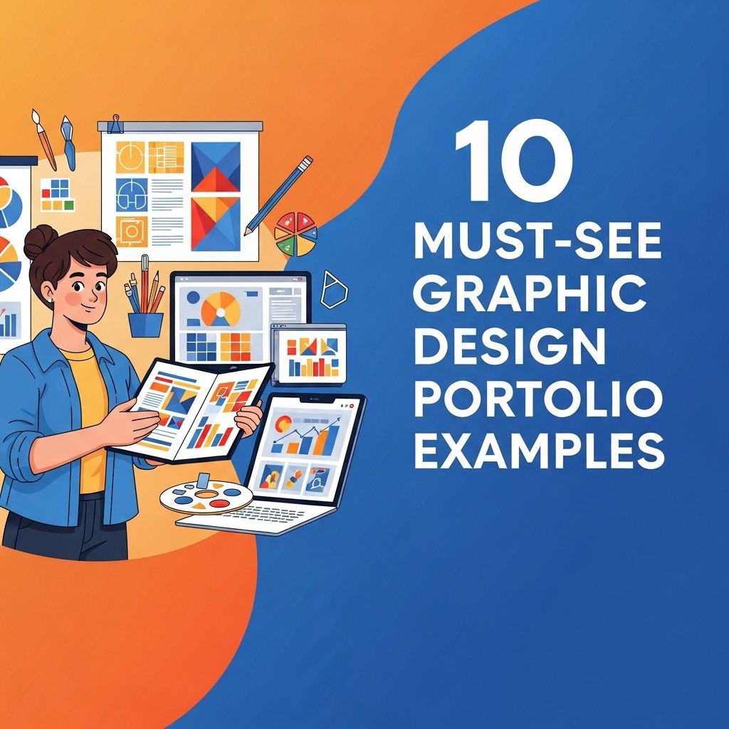 10 Must-See Graphic Design Portfolio Examples graphic design portfolio