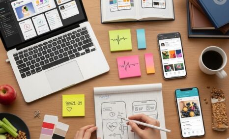 health app prototype steps