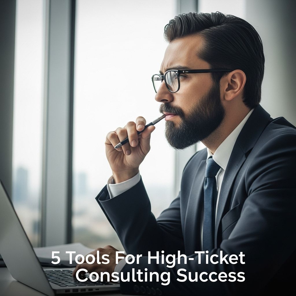 5 Essential Tools for High-Ticket Consulting Success high ticket consulting tools