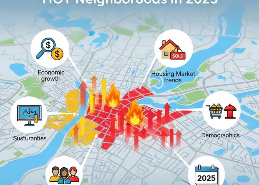 identify hot neighborhoods 2025
