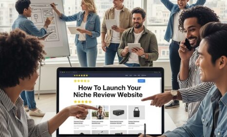 launch niche review website