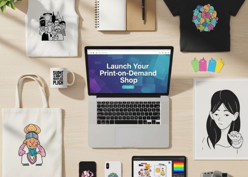 Launch Your Own Print on Demand Shop in 5 Easy Steps launch print on demand shop