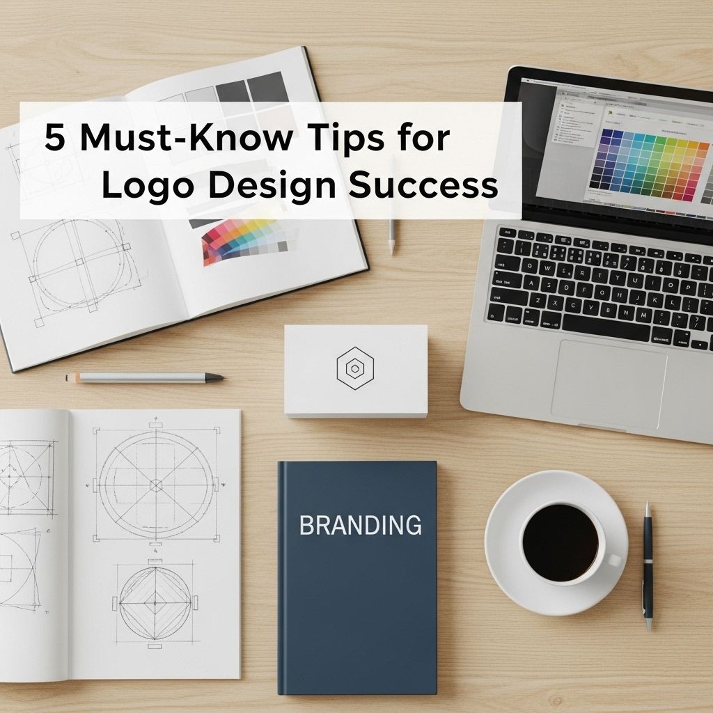 5 Essential Tips for Logo Design Success logo design success tips
