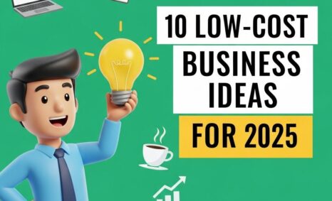 low cost business ideas 2025