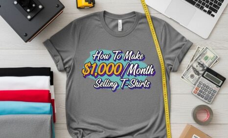 make 1000 month tshirts