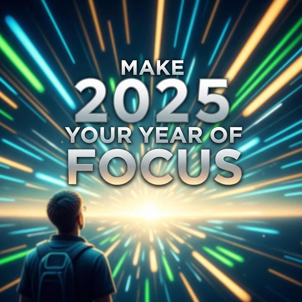 make 2025 your year of focus
