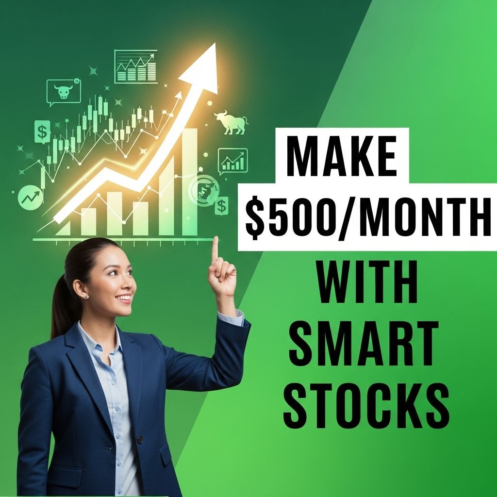 Make $500/Month with Smart Stocks: A Beginner's Guide