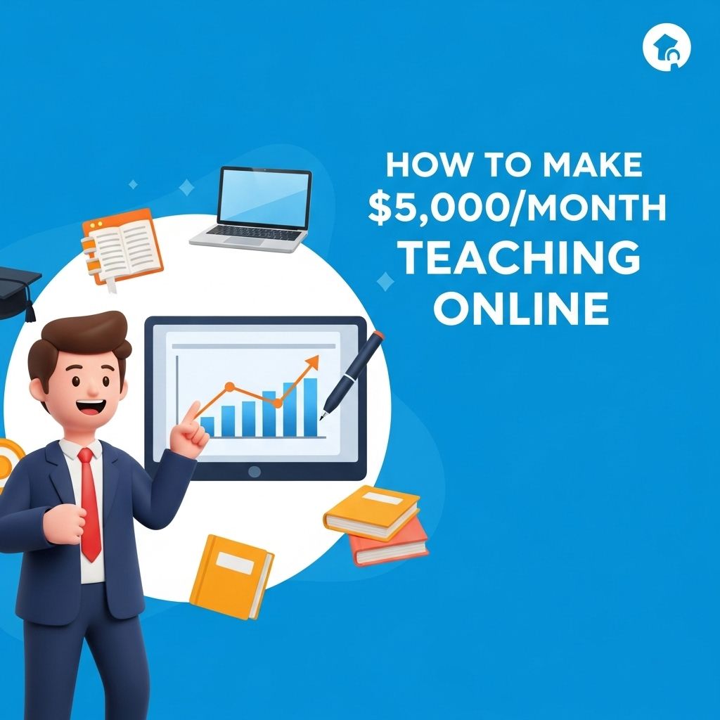 make 5000 month teaching online