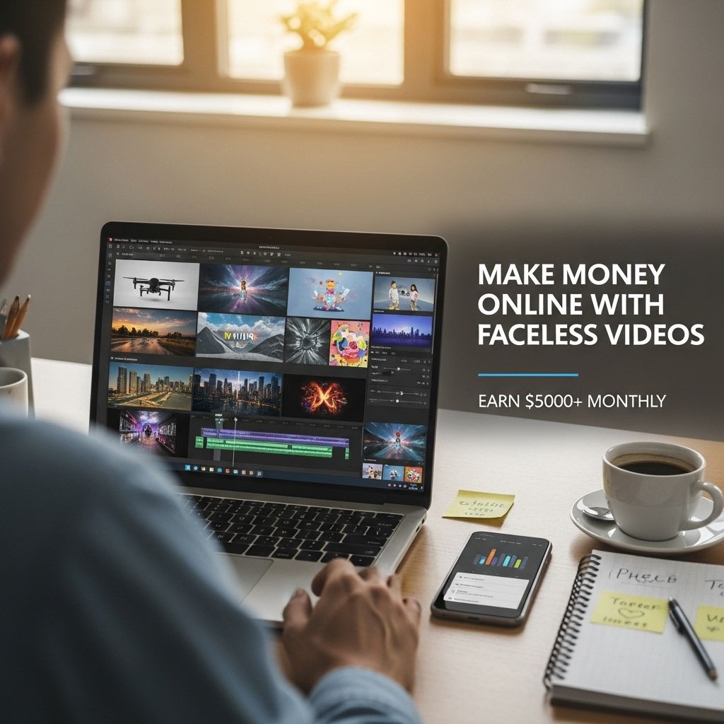 Make Money Online with Faceless Videos: A Complete Guide make money faceless videos