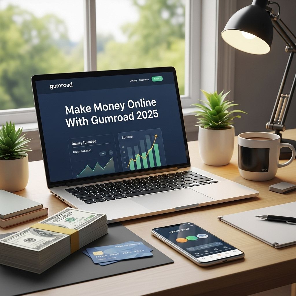 Make Money Online with Gumroad: A 2025 Guide make money online gumroad 2025