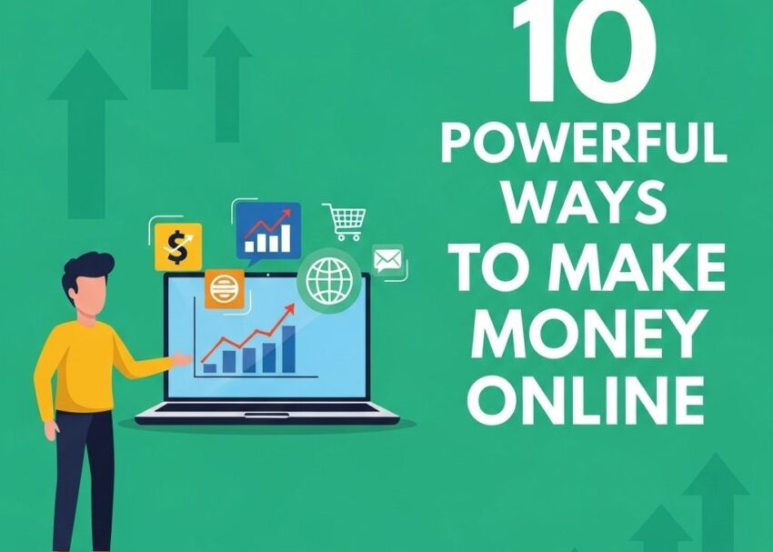 10 Powerful Ways to Make Money Online make money online ways