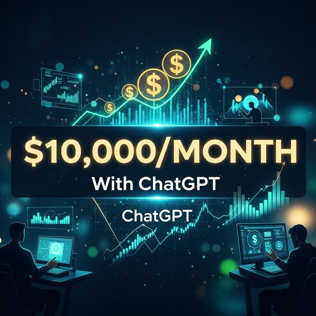How to Make $10,000/Month Using ChatGPT make money with chatgpt