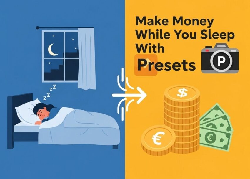 Make Money While You Sleep With Presets make money with presets