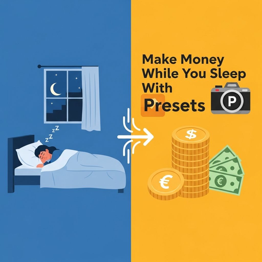 Make Money While You Sleep With Presets make money with presets