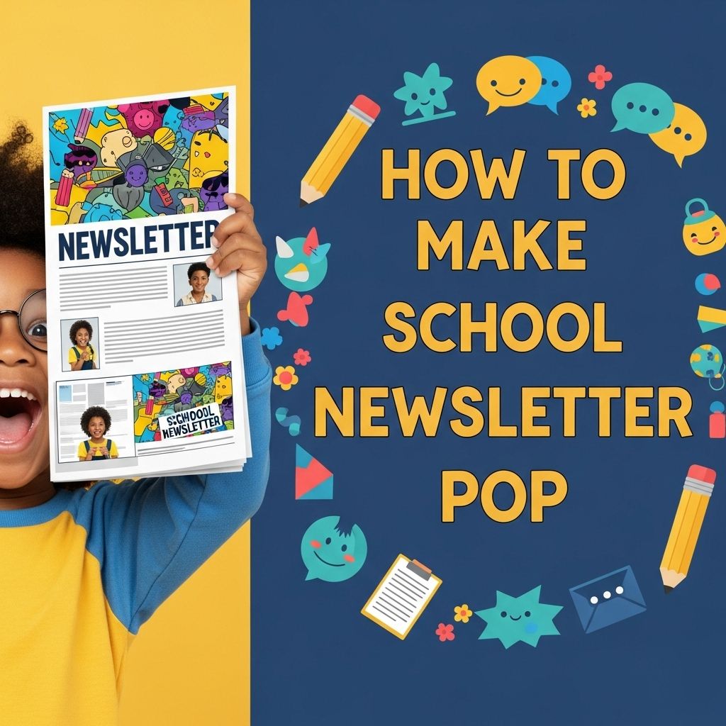 make school newsletter pop
