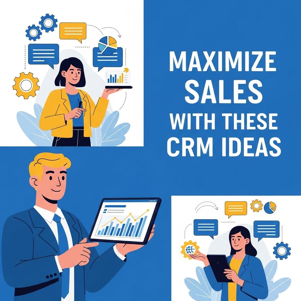 Maximize Sales with Effective CRM Strategies maximize sales crm ideas