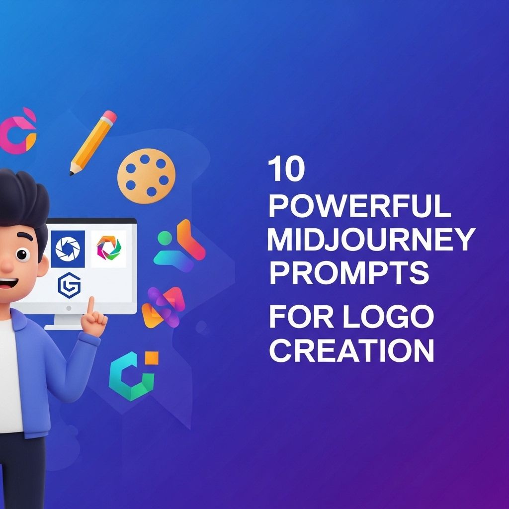 midjourney logo prompts