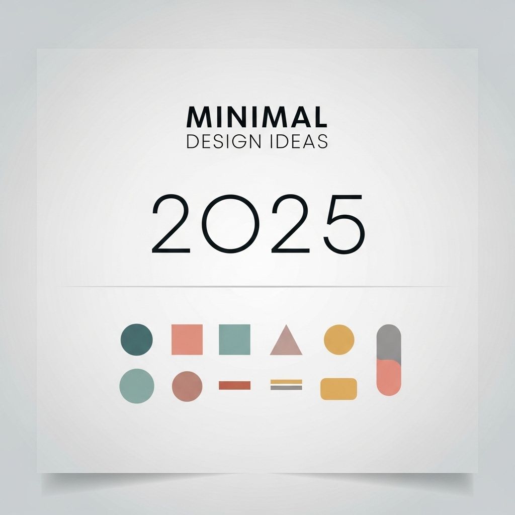 10 Minimal Graphic Design Ideas for 2025 minimal graphic design 2025
