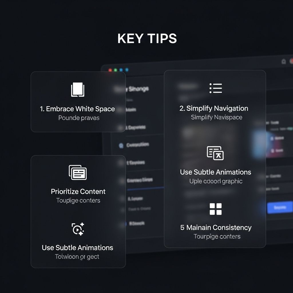 5 Powerful Minimal UI Design Tips minimal ui design tips