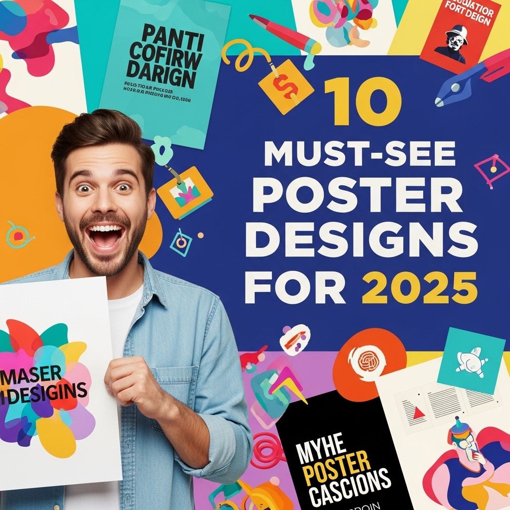 must see poster designs 2025