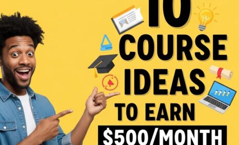 online course ideas 500 month