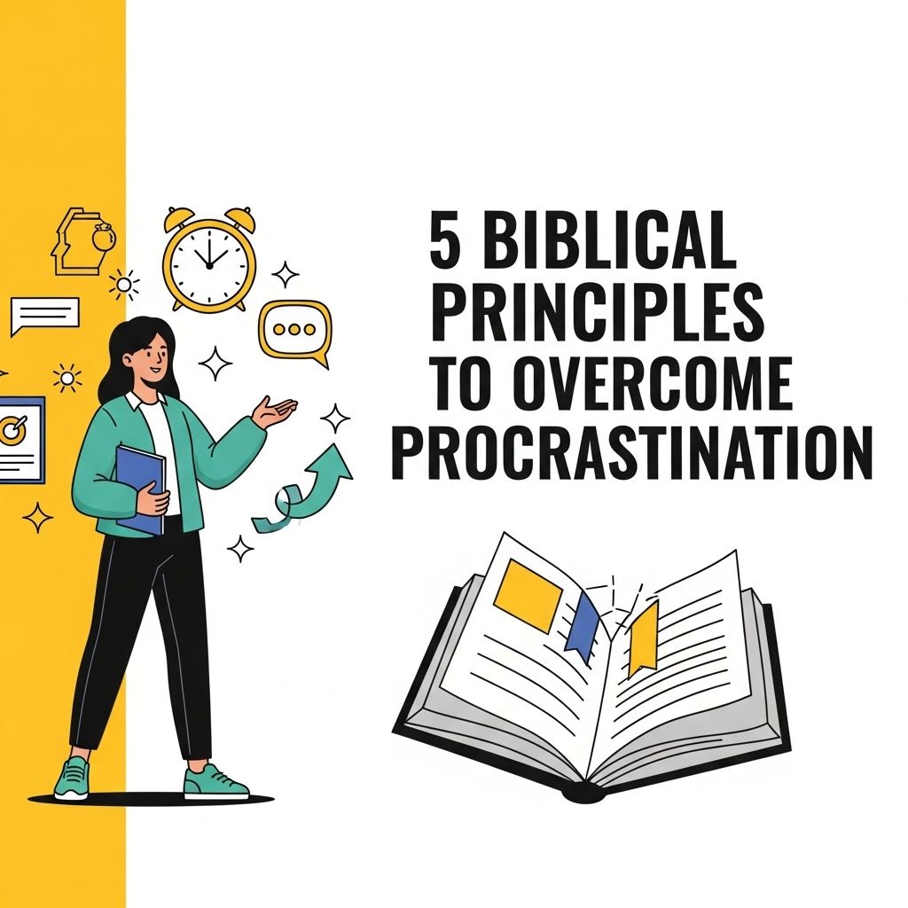 5 Biblical Principles to Overcome Procrastination overcome procrastination biblical principles