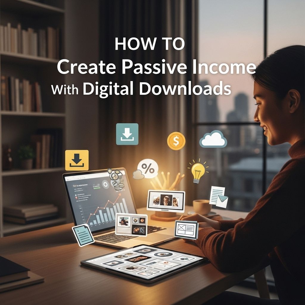 passive income digital downloads