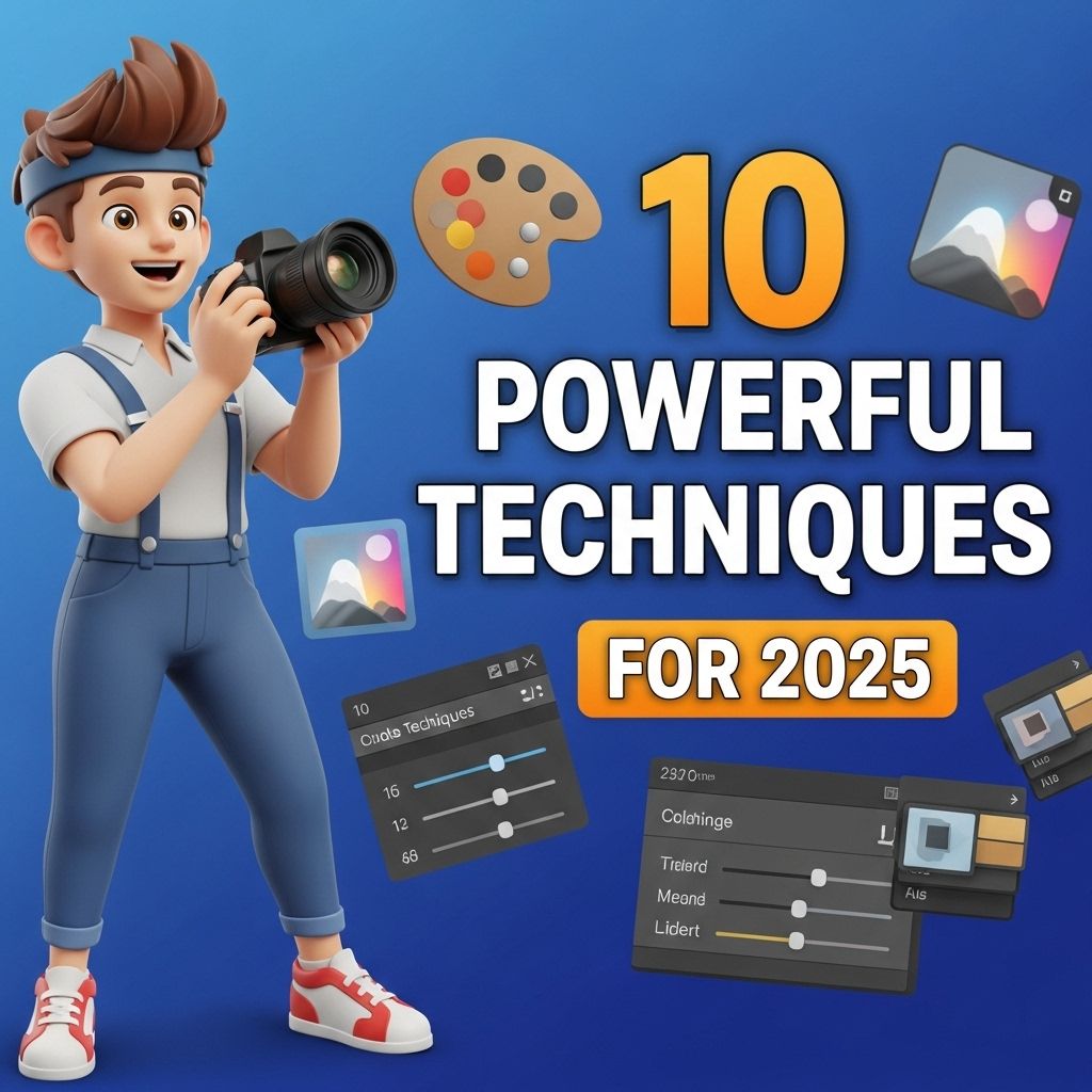 photo editing techniques 2025
