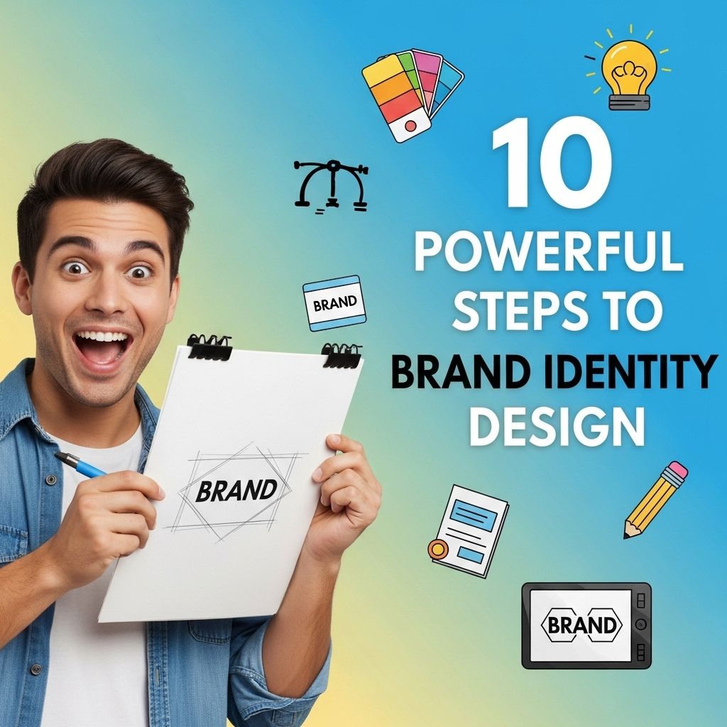 powerful brand identity steps