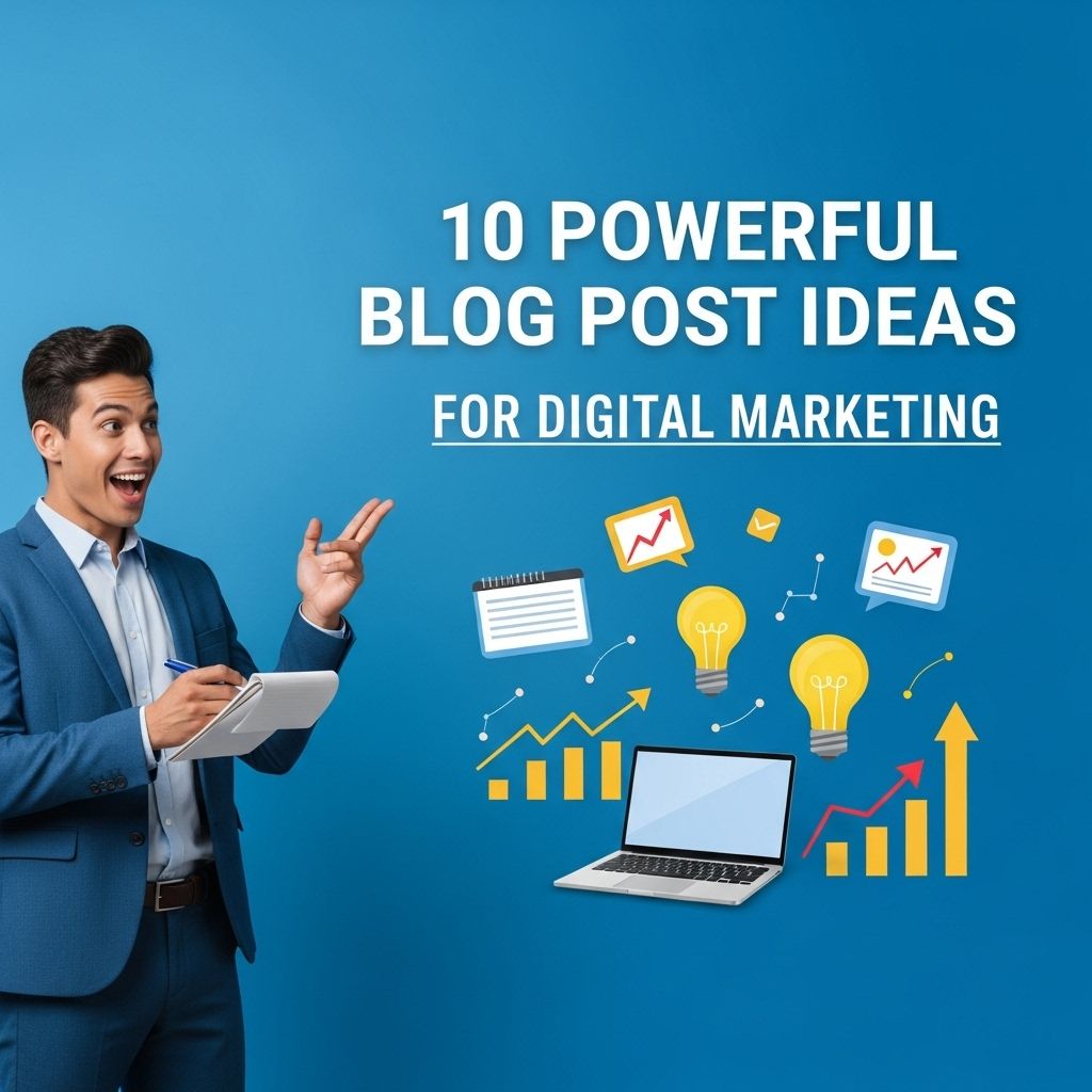 10 Powerful Blog Post Ideas for Digital Marketing Success powerful digital marketing ideas