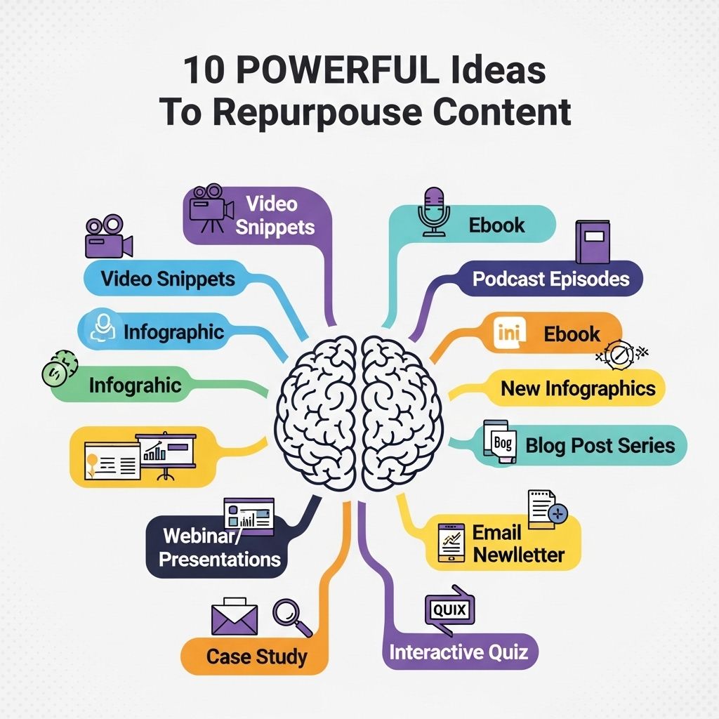 10 Powerful Ideas to Repurpose Content powerful repurpose content ideas