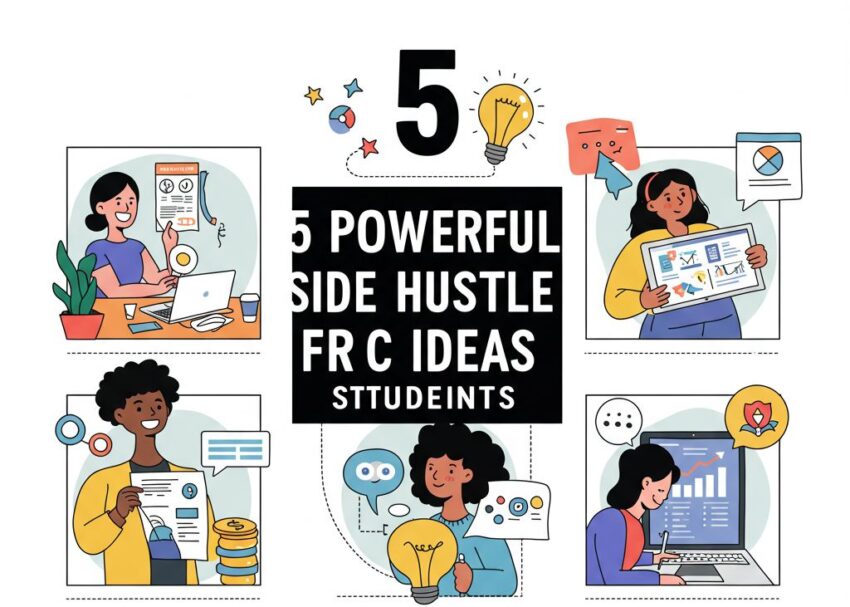 5 Powerful Side Hustle Ideas for College Students powerful side hustle ideas