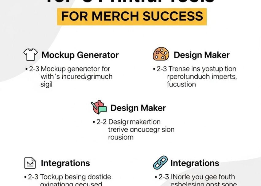 Top 5 Printful Tools for Merch Success printful tools merch success