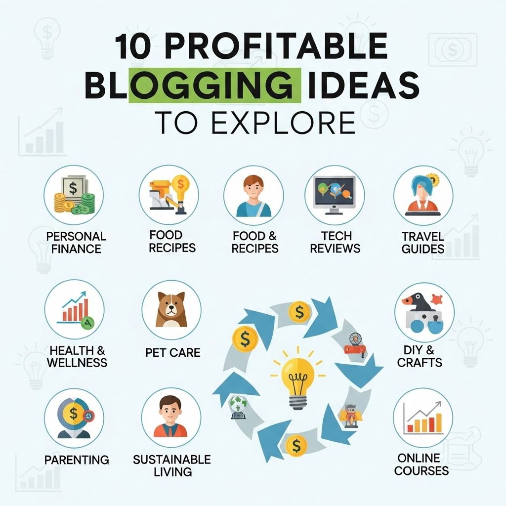 10 Profitable Blogging Ideas You Can Explore profitable blogging ideas