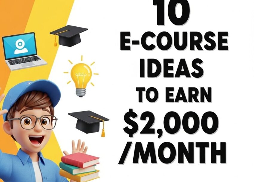 profitable e course ideas