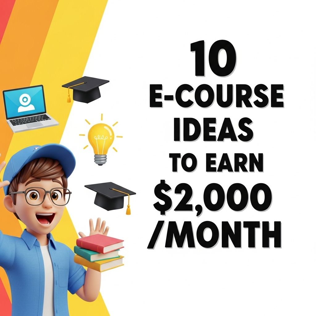 10 Profitable E-Course Ideas to Boost Your Income profitable e course ideas