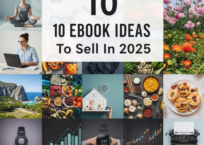 profitable ebook ideas 2025